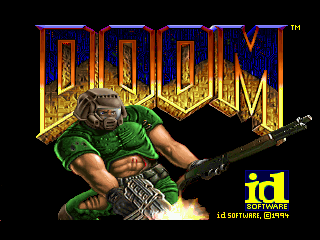 Doom (E) Title Screen